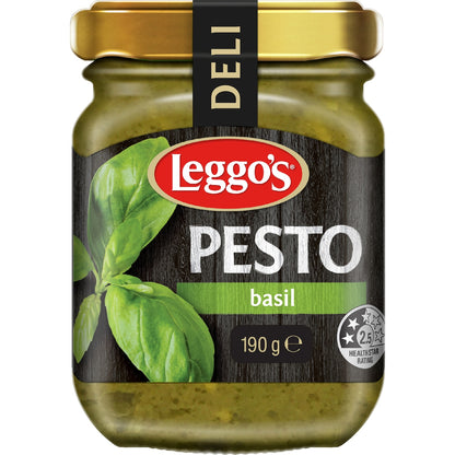 Leggos Traditional Basil Pesto With Pecorino Cheese 190g