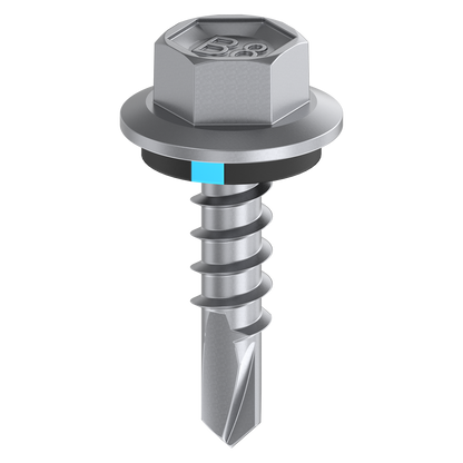 Bremick Metal Hex Screw - 12g x 20mm - B8 - 50 Pack