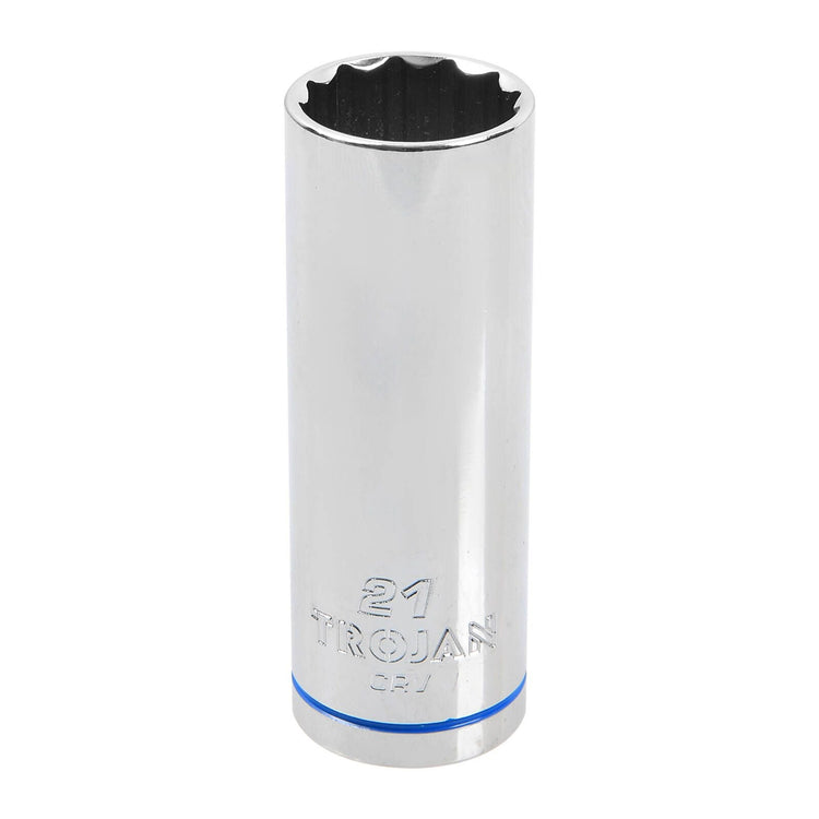 Trojan Deep Socket - 21mm - 1/2" Drive