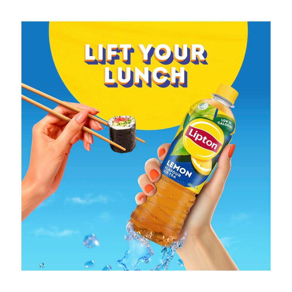 Lipton Ice Tea Lemon Tea Iced Tea Bottle - 500mL