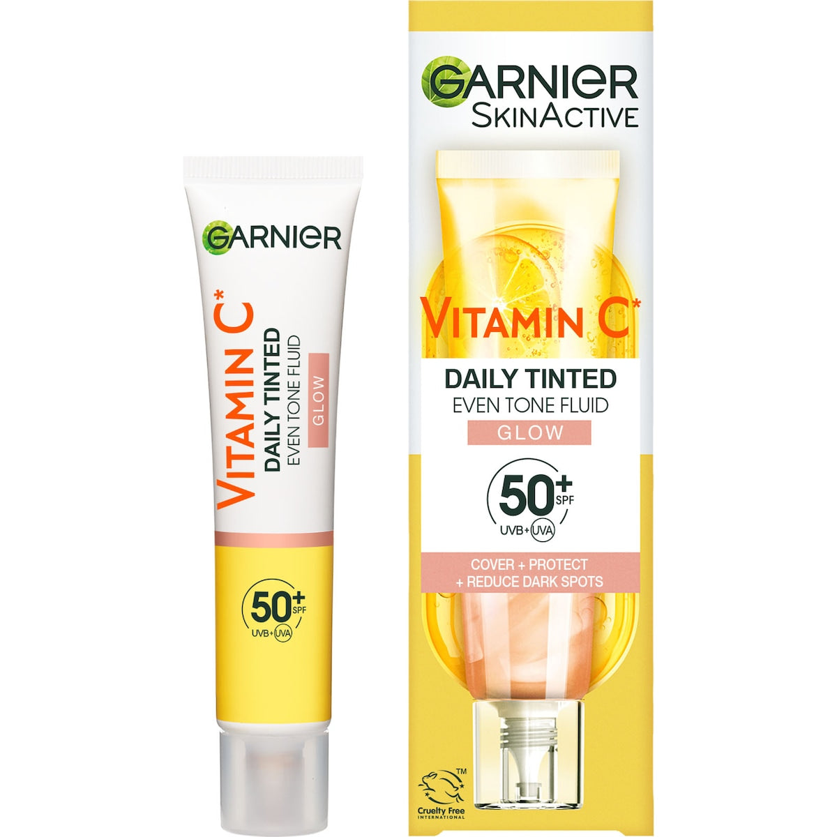 Garnier Skin Active Vitamin C Daily Uv Brightening Fluid Glow 40ml