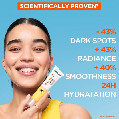 Garnier Skin Active Vitamin C Daily Uv Brightening Fluid Glow 40ml