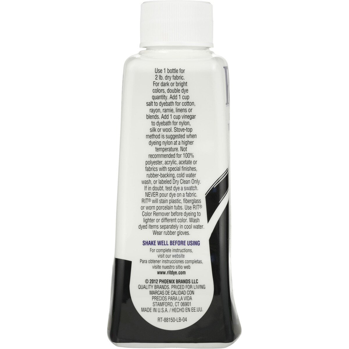 Rit Dyes Liquid Black 236mL