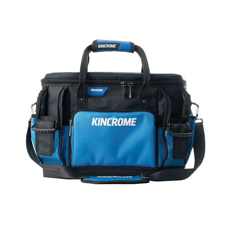 Kincrome 500mm Hard Base Round Top Tool Bag - 24 Pockets