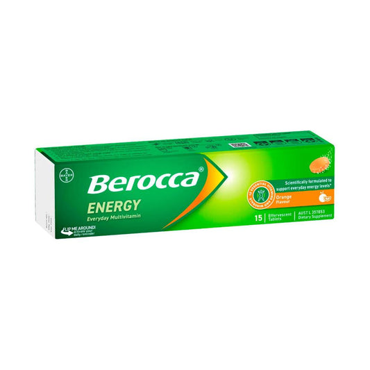 Berocca Tabs Performace Orange - 15 Pack