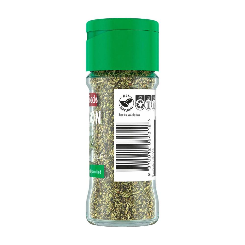 Masterfoods Herbs And Spices Tarragon Leaves Jar - 9g