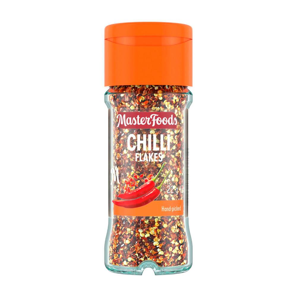 Masterfoods Herbs And Spices Chilli Flakes Jar - 22g