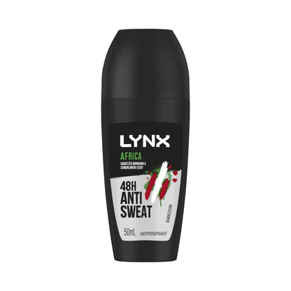 Lynx Deodorant Roll On Antiperspirant Africa - 50mL