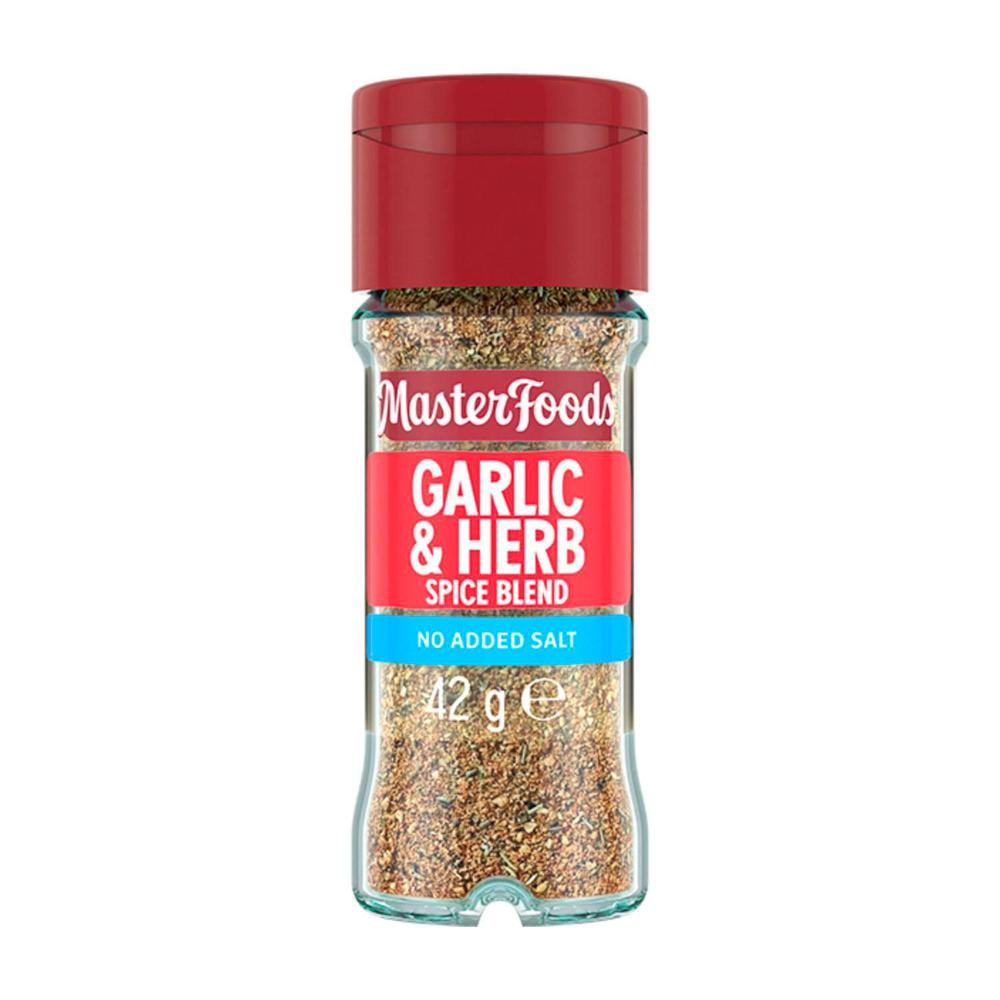 Masterfoods Herbs And Spices Garlic Herb No Salt Jar - 42g