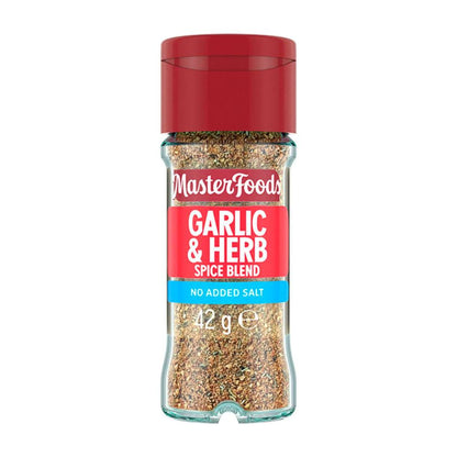 Masterfoods Herbs And Spices Garlic Herb No Salt Jar - 42g