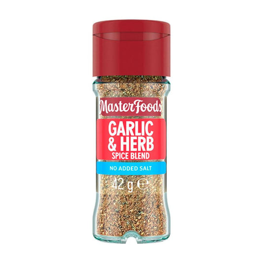 Masterfoods Herbs And Spices Garlic Herb No Salt Jar - 42g