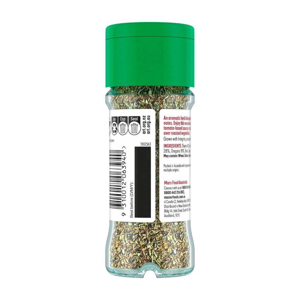Masterfoods Herbs And Spices Mixed Herb Jar - 13g