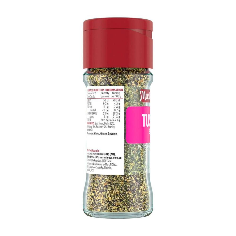 Masterfoods Herbs And Spices Tuscan Seasoning Jar - 45g