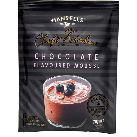 Hansells Chefs Kitchen Chocolate Flavoured Mouse 70g