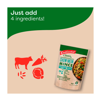 Continental Chow Mein Mince Recipe Base Serves 4 - 30g