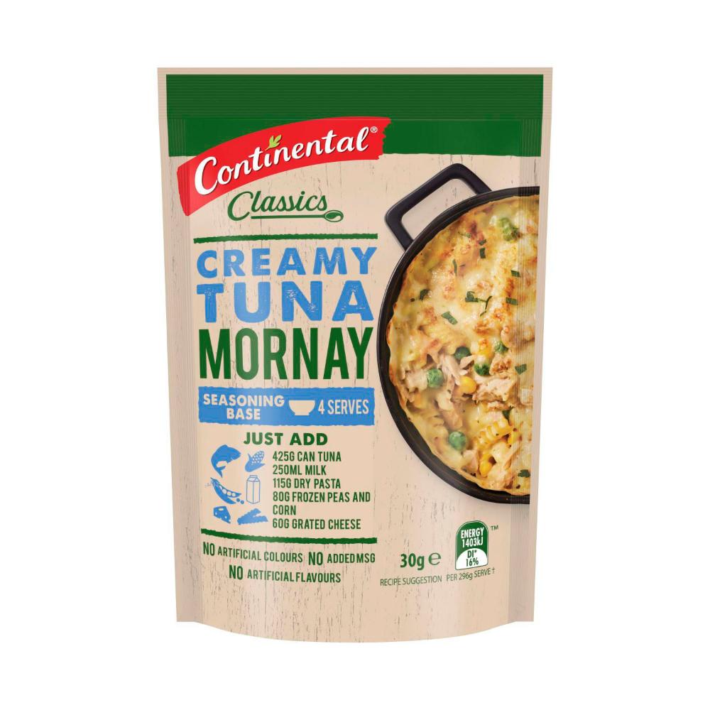 Continental Creamy Tuna Mornay Recipe Base Serves 4 - 30g