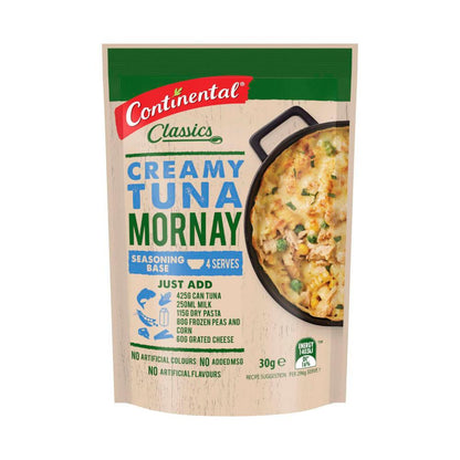 Continental Creamy Tuna Mornay Recipe Base Serves 4 - 30g