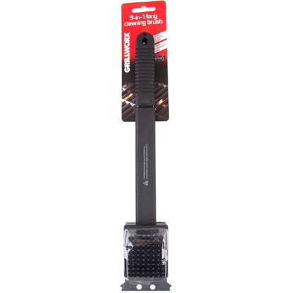 Grillworx 3 In 1 Long Cleaning Brush Each