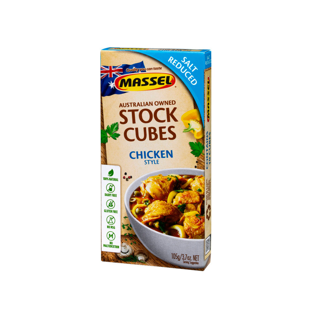 Massel Salt Reduced Chicken Stock Cubes - 105g