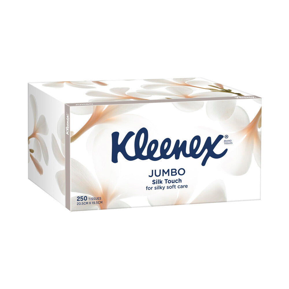Kleenex 2 Ply Jumbo Facial Tissues White - 250 pack