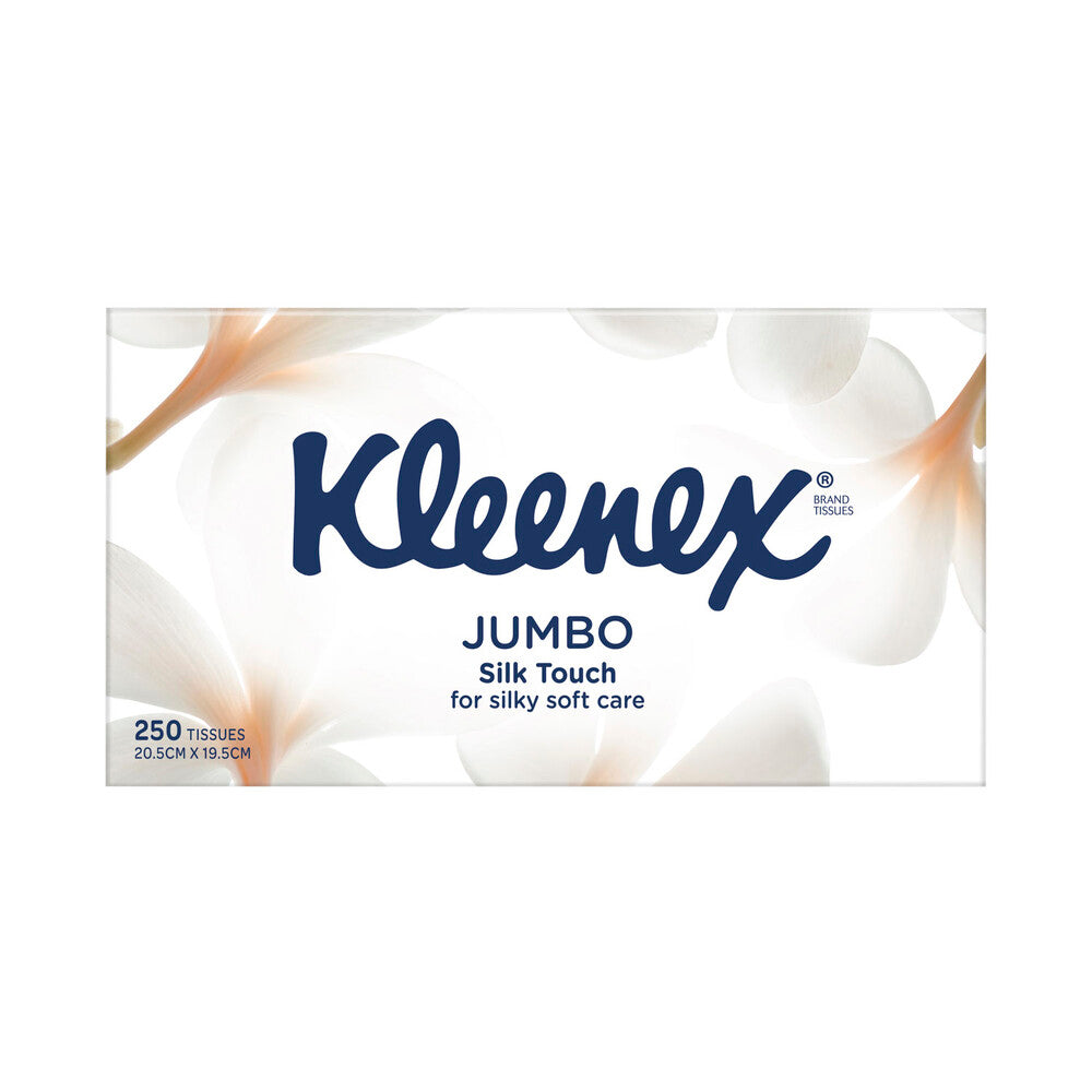 Kleenex 2 Ply Jumbo Facial Tissues White - 250 pack
