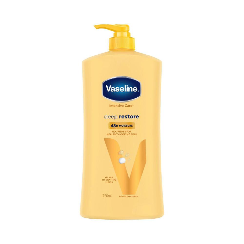 Vaseline Moisturising Body Lotion Intensive Care Deep Restore - 750mL
