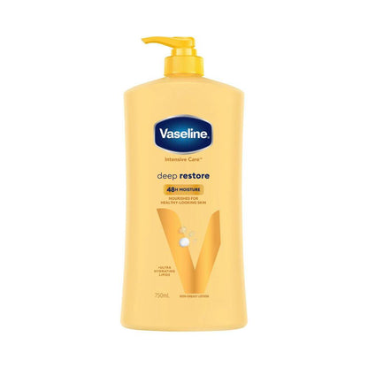 Vaseline Moisturising Body Lotion Intensive Care Deep Restore - 750mL
