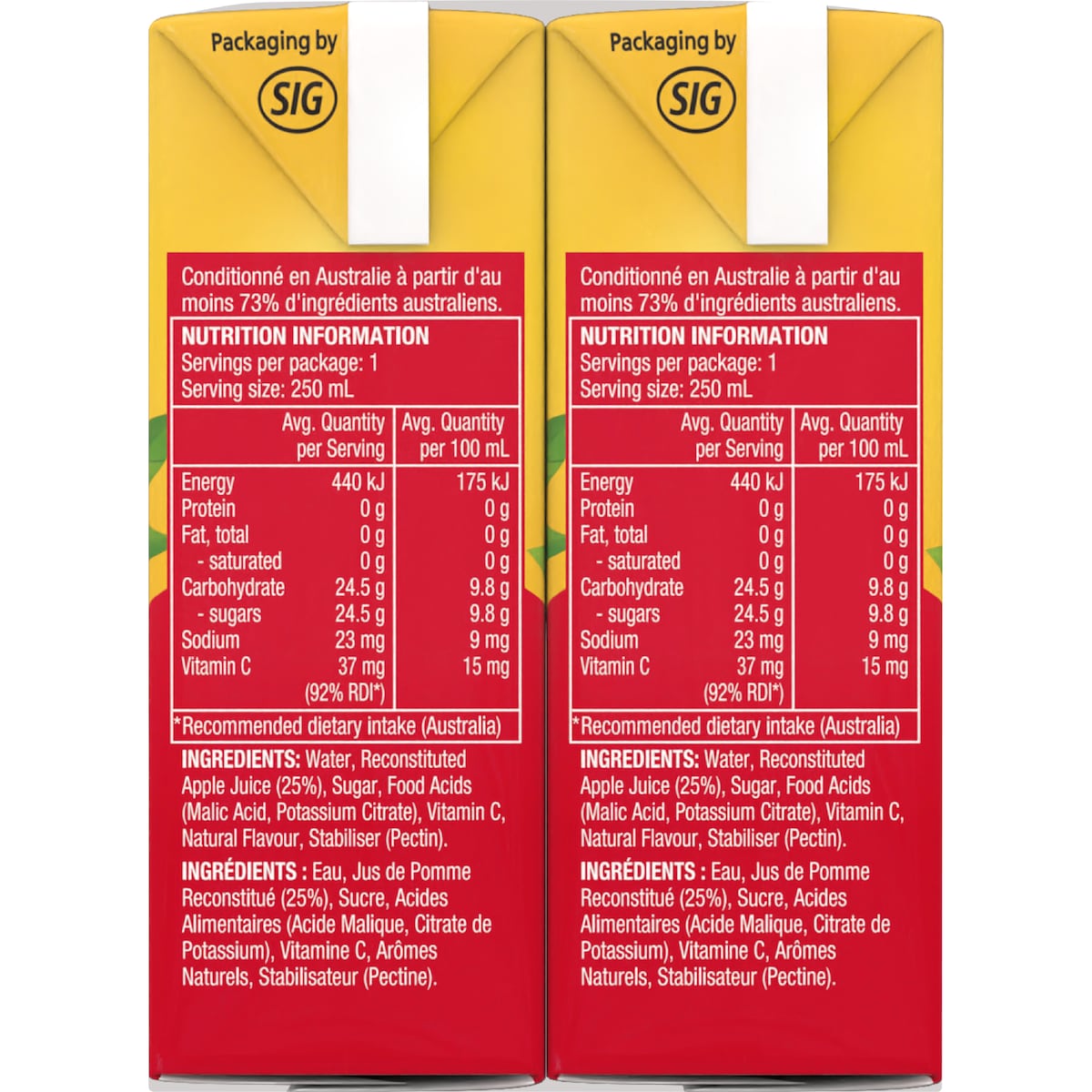 Golden Circle Apple Splash Poppers 250ml X 6 Pack
