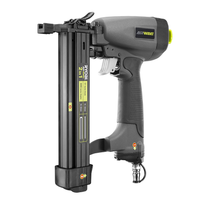 Ryobi Airwave 2 in 1 C1 Brad Nailer Stapler - 18-Gauge