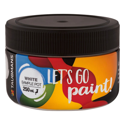 Taubmans White Sample Pot - 250ml