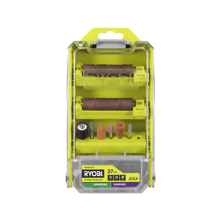 Ryobi 27 Piece Grinding Sanding Set