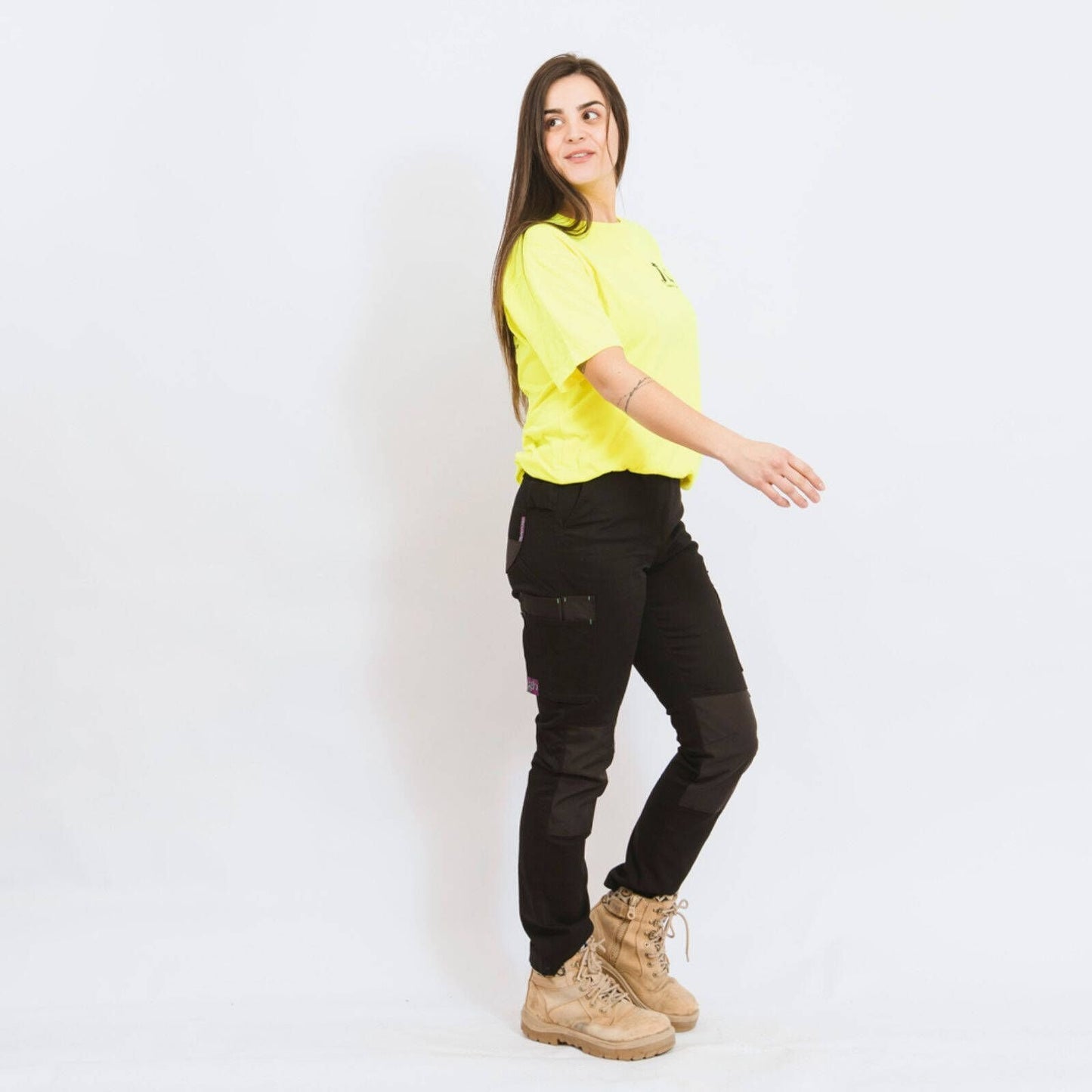 Green Hip Skinny Flex Pants - Black - Size 18