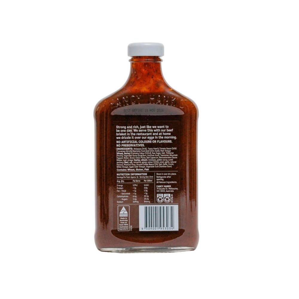 Fancy Hank's Coffee & Molasses Sauce - 330mL