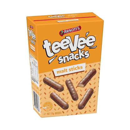 Arnott's Teevee Snacks Biscuits Malt Sticks - 175g