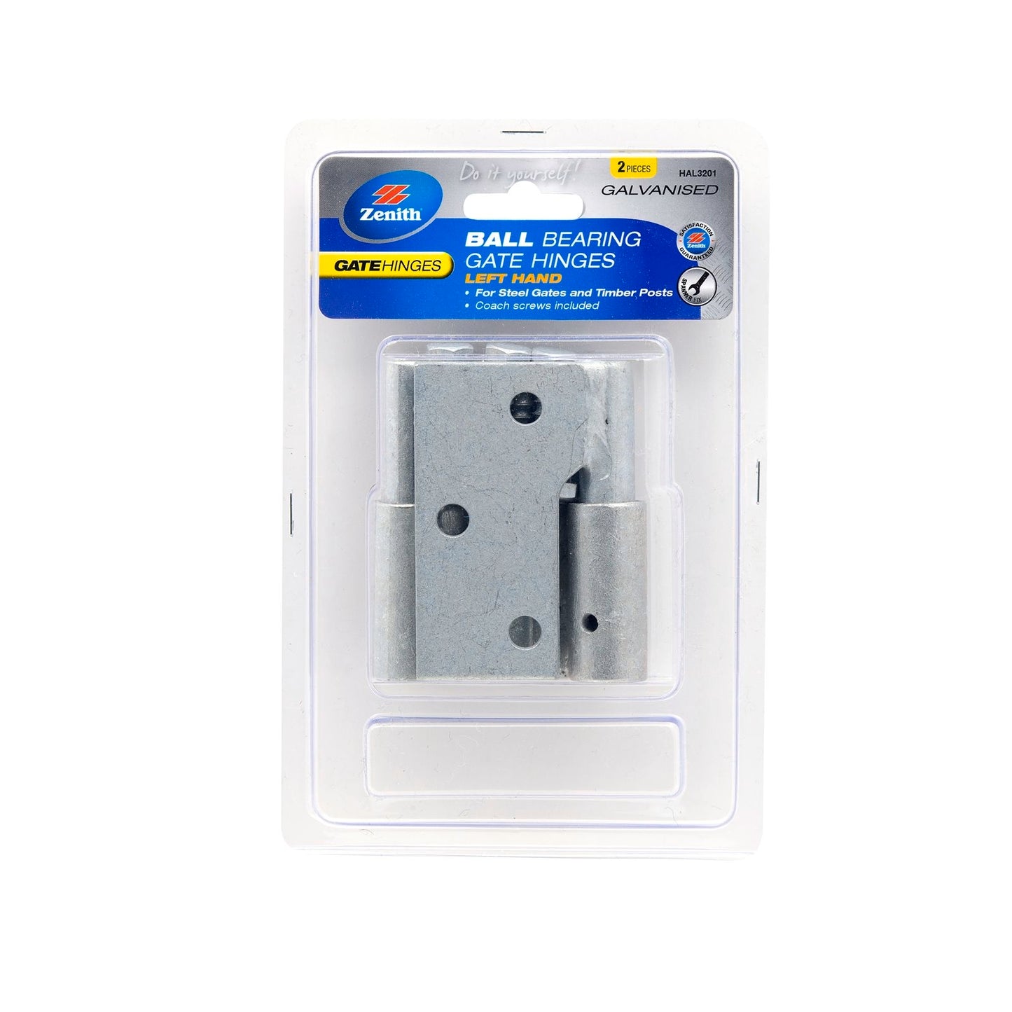Zenith Gate Hinges - Left Hand - 84mm