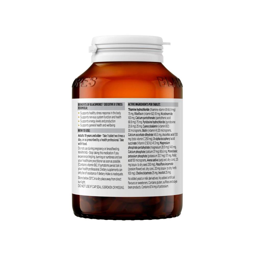 Blackmores Executive B Stress Support Tablets - 125 pack