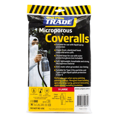 Uni Pro Coveralls - Extra Large