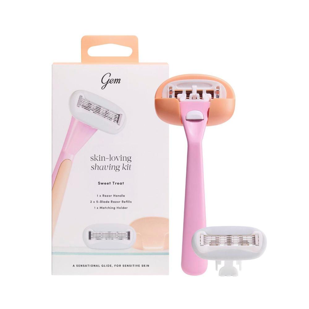 Gem Skin-loving Shave Kit Sweet Treat - 1 Each