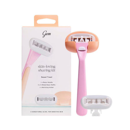Gem Skin-loving Shave Kit Sweet Treat - 1 Each