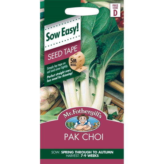 Mr Fothergill Pak Choi Seed Tape