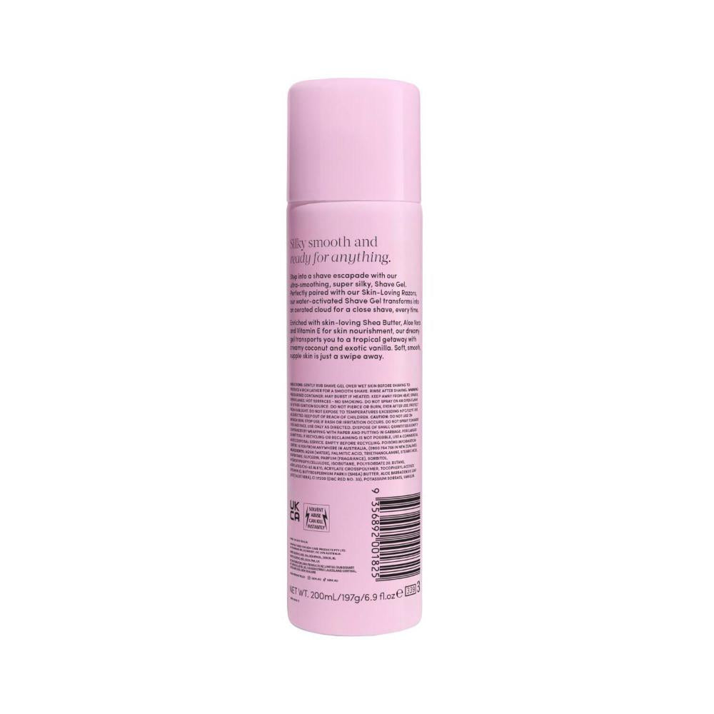 Gem Skin Loving Shave Gel Coconut Vanilla - 195g