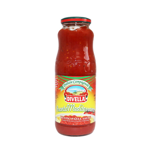 Divella Pronto Mediterraneo Pasta Sauce - 680g