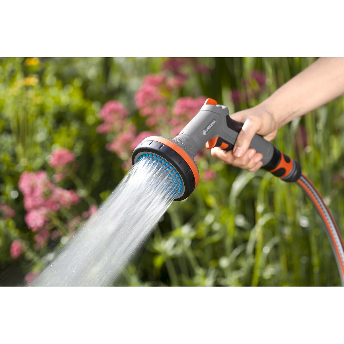 Gardena 13mm Comfort Bed Sprayer - Plastic - Adjustable - Easy Clean