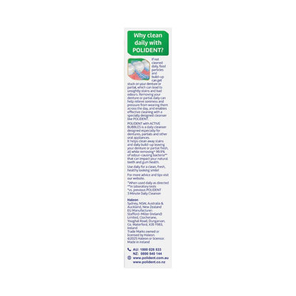 Polident 3 Minute Daily eanser For Dentures And Partials - 36 pack