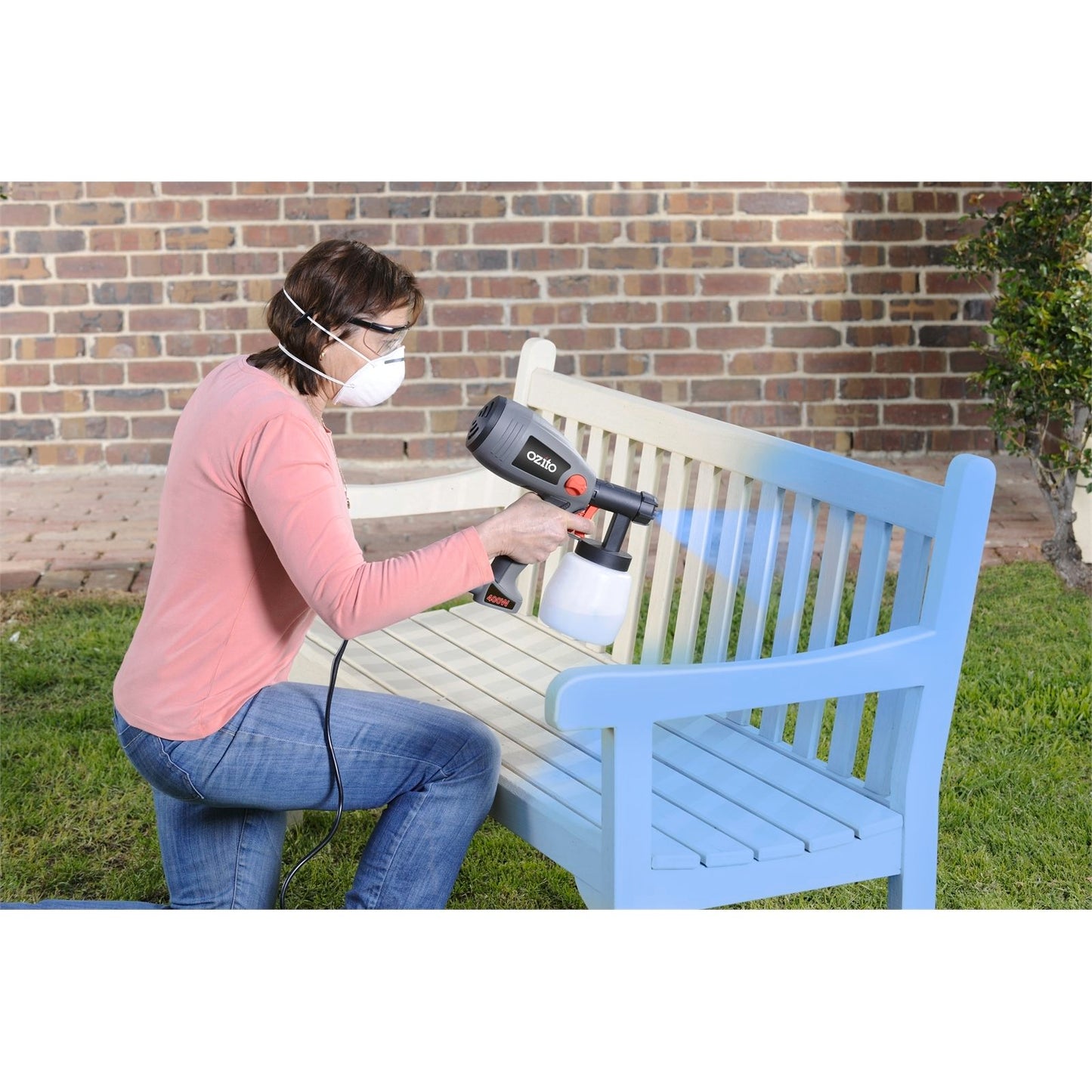 Ozito Power Paint Spray Gun - 400W - 800ml