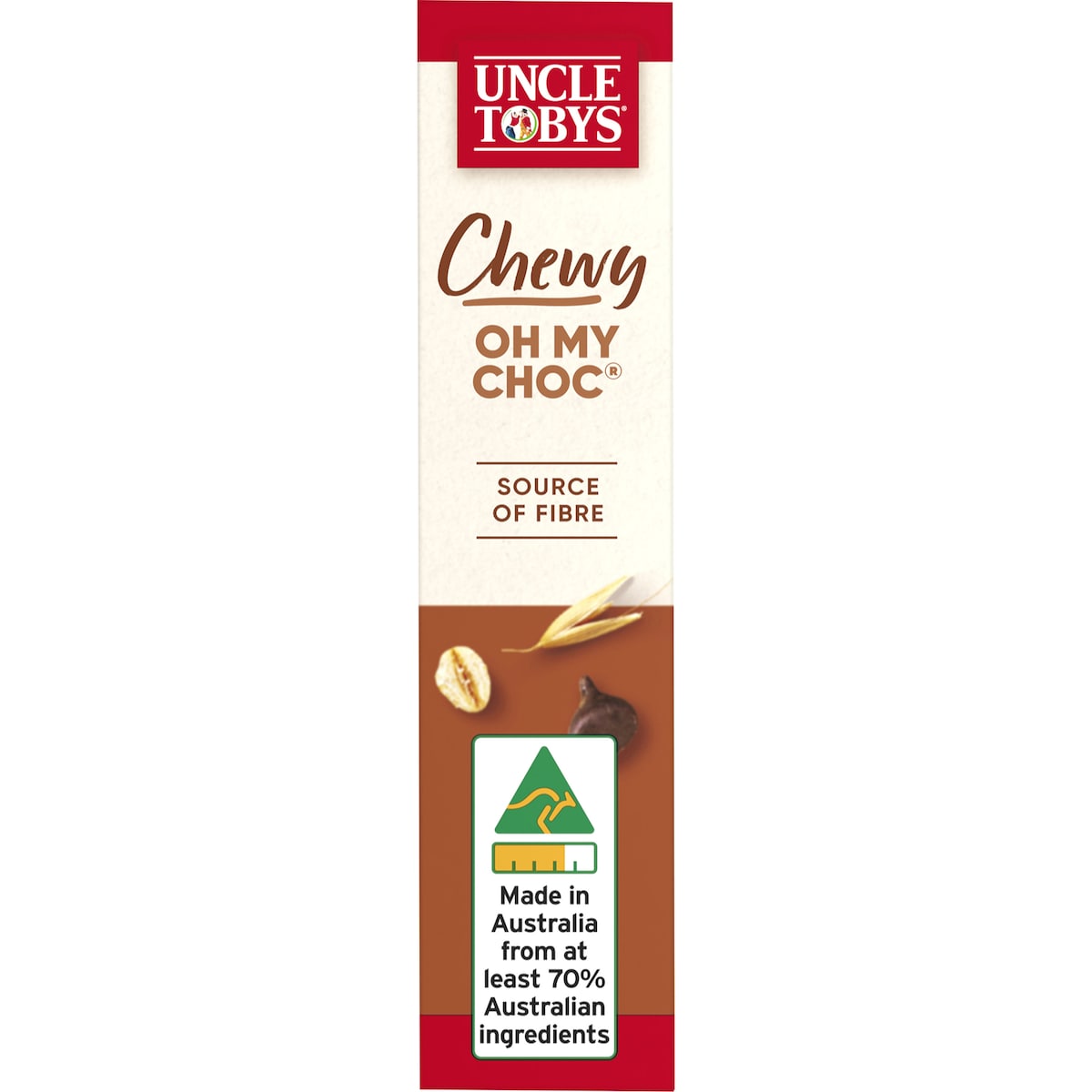 Uncle Tobys Chewy Oh My Choc Muesli Bars 6 Pack