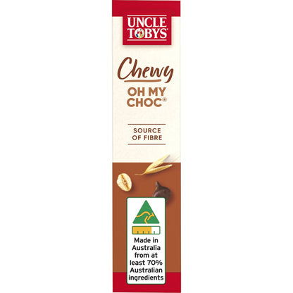 Uncle Tobys Chewy Oh My Choc Muesli Bars 6 Pack
