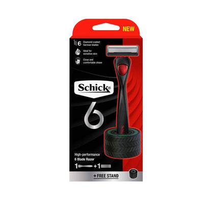 Schick 6 Razor Kit +1 Refill Blade - 1 Each