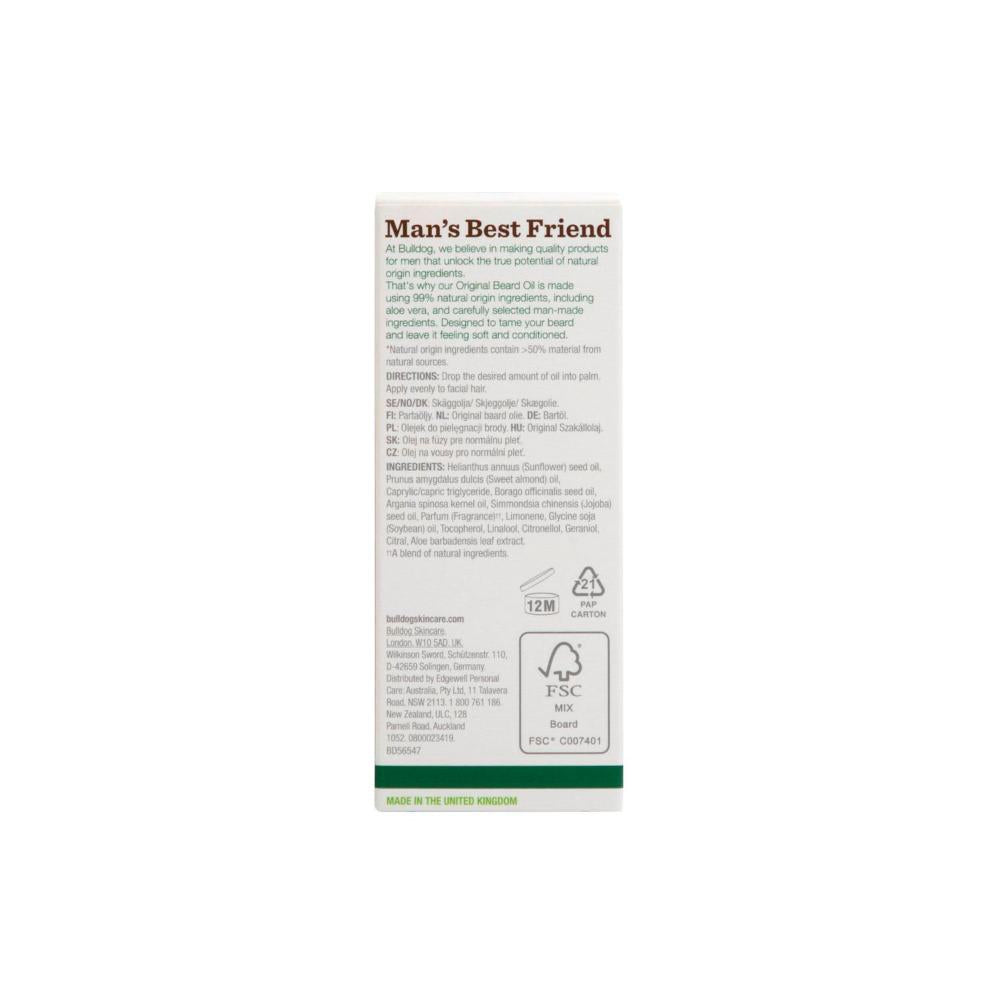 Bulldog Skincare Original Beard Oil - 30mL