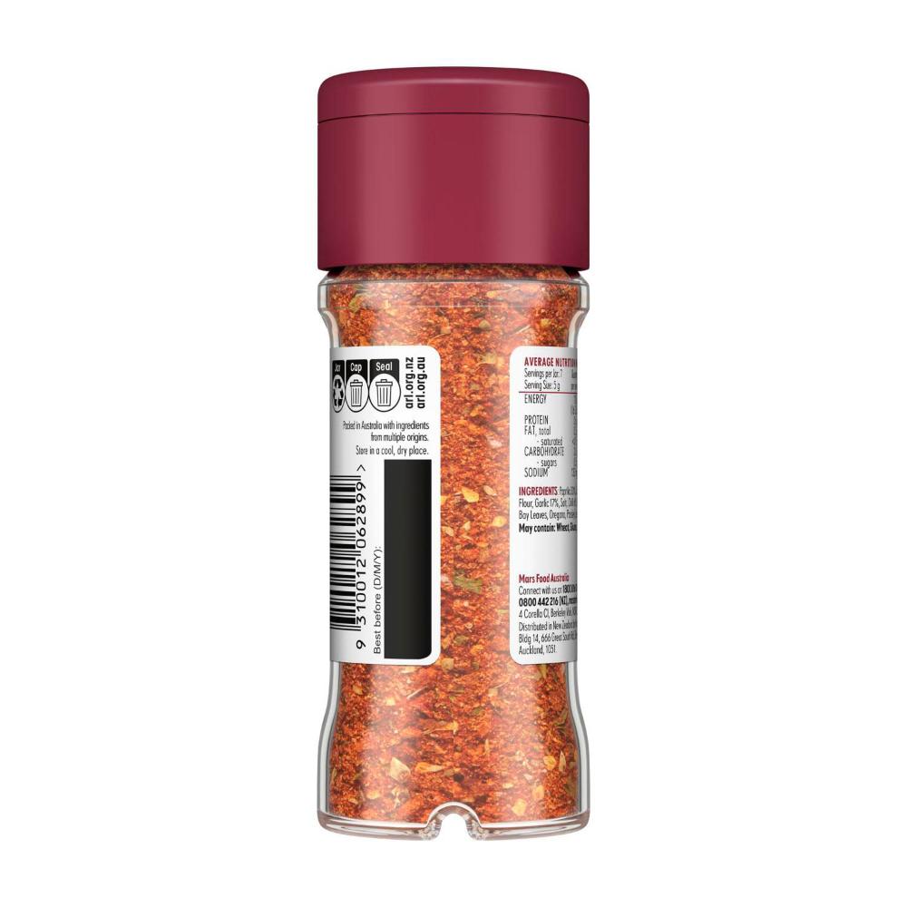 Masterfoods Herbs And Spices Peri Peri Spice Blend Jar - 38g